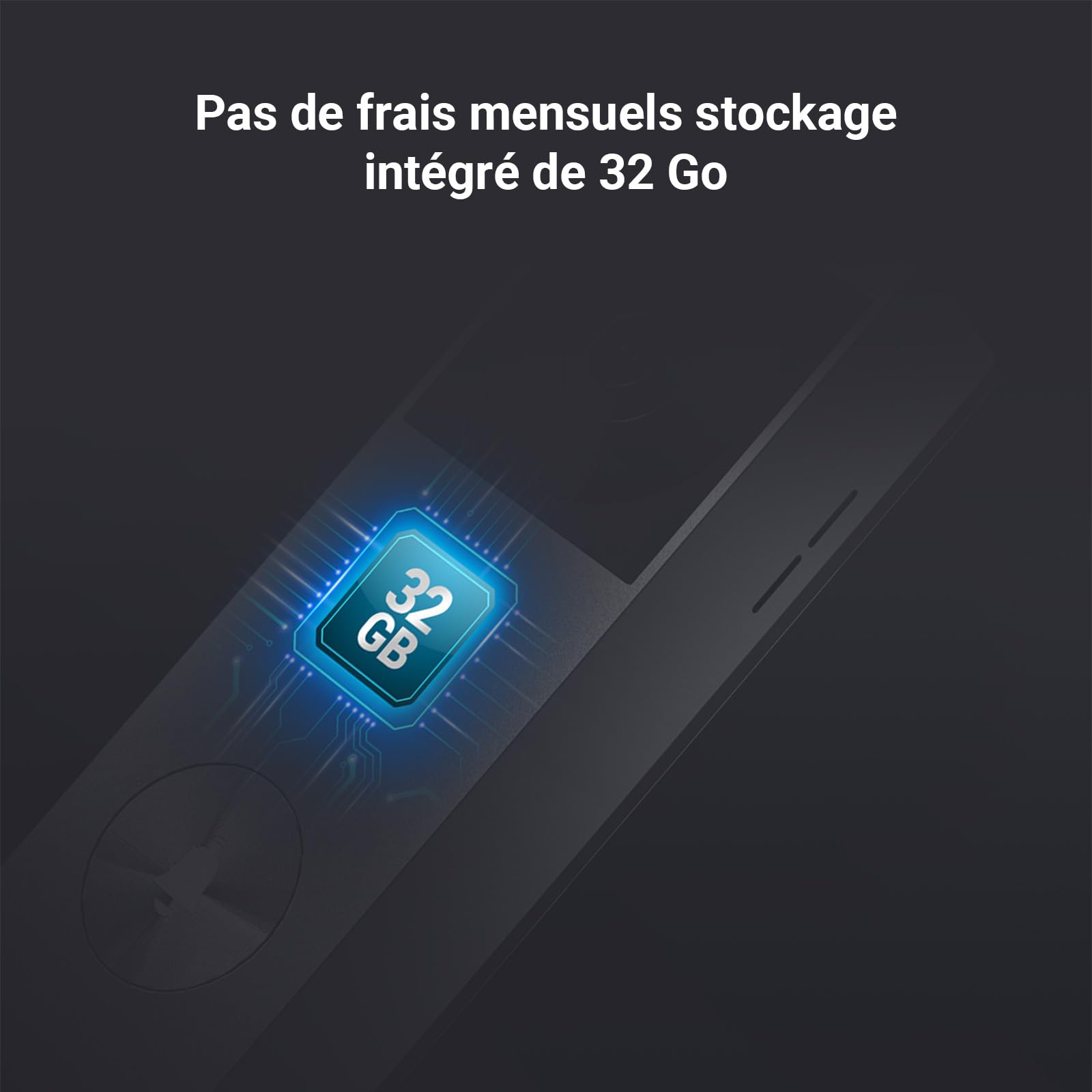 EZVIZ Sonnette connectée sans Fil et sur Batterie avec Panneau Solaire