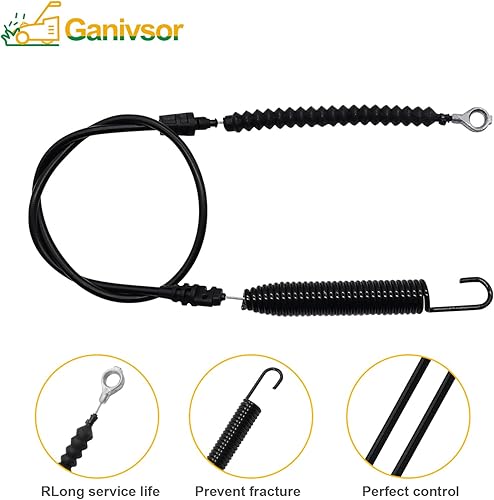 Miniatura 3 de Ganivsor El cable de compromiso de cubierta 946-05124A reemplaza al cortacésped MTD Craftsman Huskee Murray 746-05124A 746-05124 946-05124