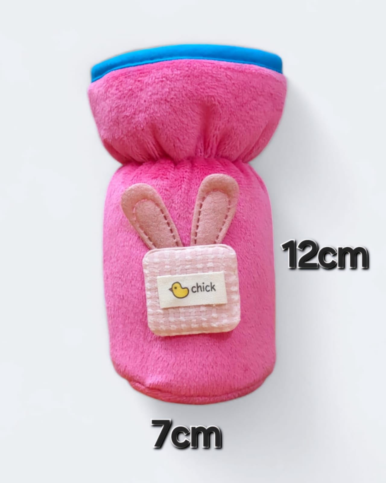 OLY BABY Baby Sharing Bottle Cover 120ml/4oz with Soft Plush Fabric 100% Cotton (Pack of 2) 2