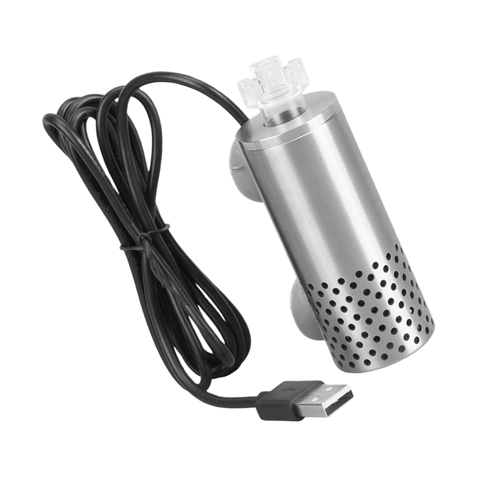 Écumoire électrique rechargeable en acier inoxydable pour l'entretien d'aquarium