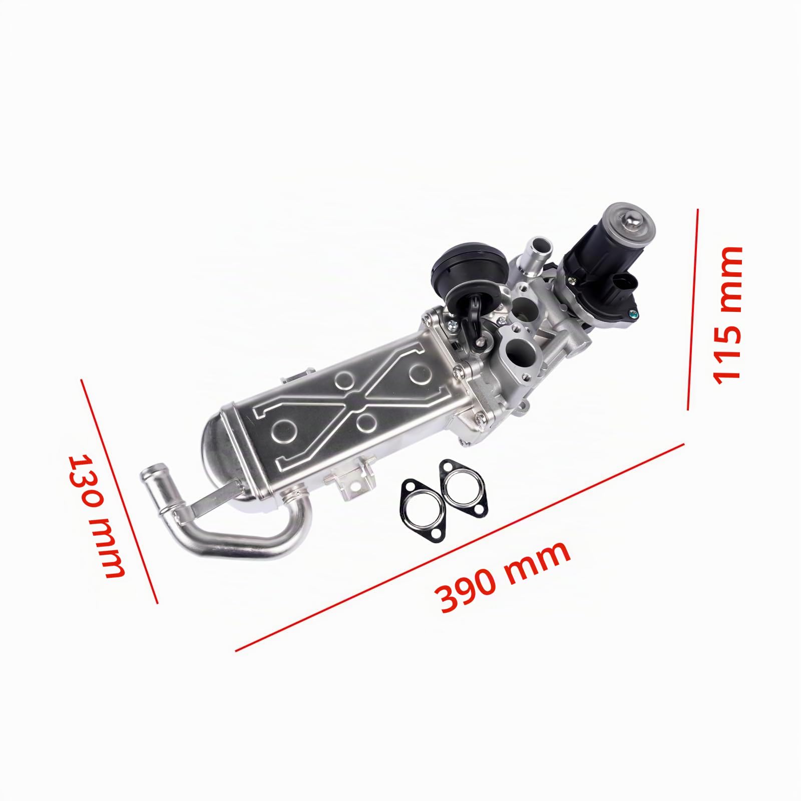 Válvula EGR Compatible con A3 Q3 TT Be-et le pasat G0-lf 6 Oct-avia Le-on 1.6 2.0 TDI 03L131512AT 03L131512BB