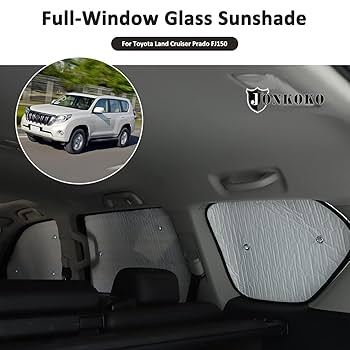Amazon.com: Car Windshield Sun Shade for Toyota Land Cruiser
