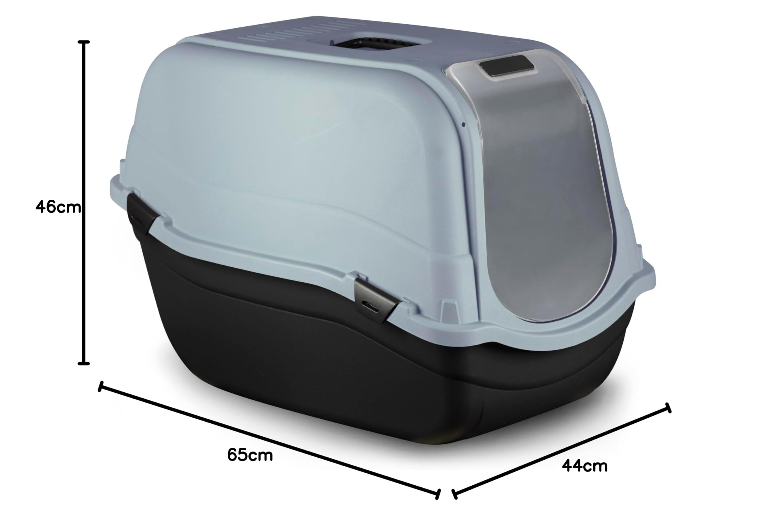 MP Bergamo- PLASTICA RICICLADA Toilette Romeo Maxi con Filtro Color Eco Ice