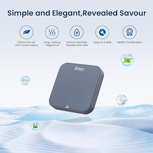 Miniatura 2 de Jmey Paquete de 2 cápsulas aromáticas de repuesto para aromas de automóvil de la serie Flowing-Glass-Series diseñadas para Tesla Model 3  Model Y