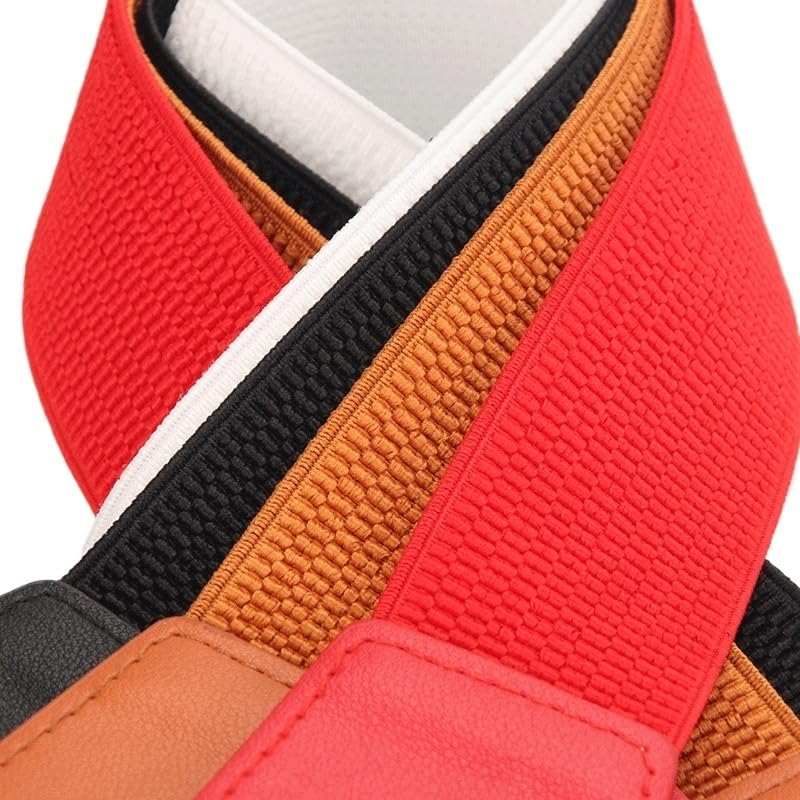 Women's Elastic Belt Retro Button Wide Waist Seal Skirt Coat Decorative Belt4