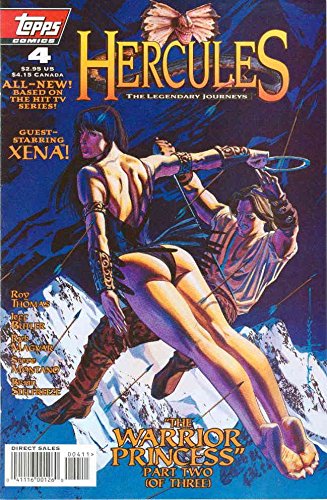Hercules: The Legendary Journeys #4 FN ; Topps comic book