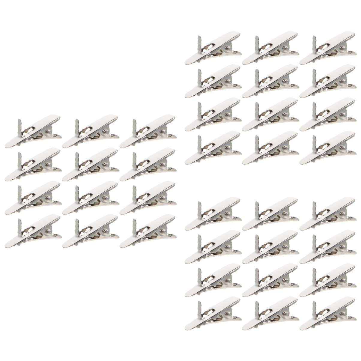 GARVALON 300 pcs Crafts Clips for Christmas Ornaments Multi Purpose Xmas Decor Props Crocodile Clips for Wreaths and Trees Easy to Install Convenient Holiday Decoration
