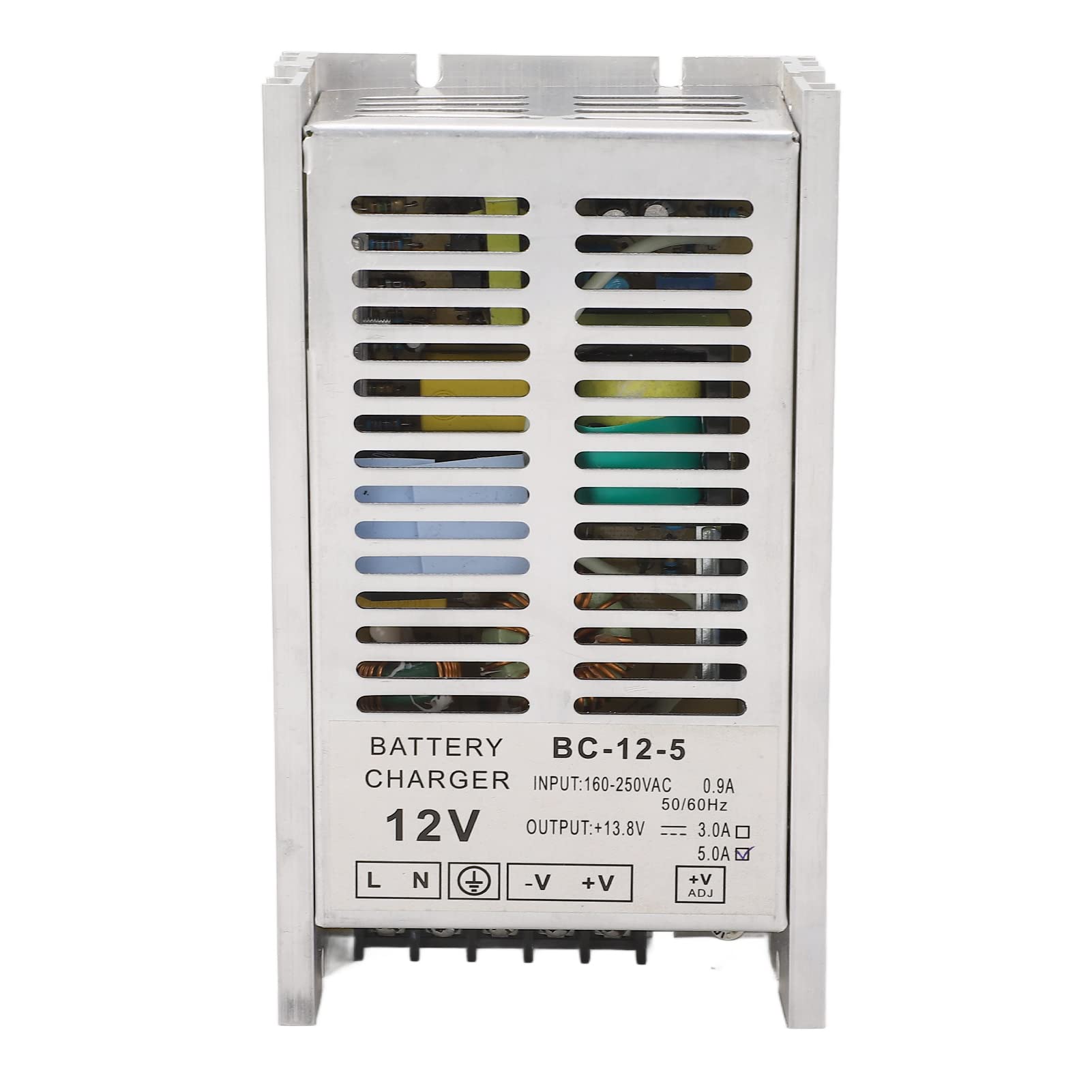 Cargador de Batería de Generador 12V 5A Salida CA 160-250V 0.9A Entrada Cargador de Grupo Electrógeno de Carga Flotante Automática