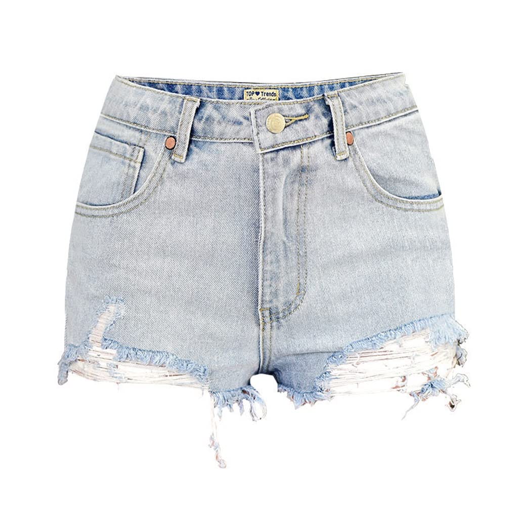 Short en denim ajusté mince taille 38 résout l'effet inconfort