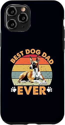 iPhone 11 Pro Best Podenco Canario Dog Dad Ever Funny Dogs Owner Retro Case iPhone 11 Pro Best Podenco Canario Dog Dad Ever Funny Dogs Owner Retro Case