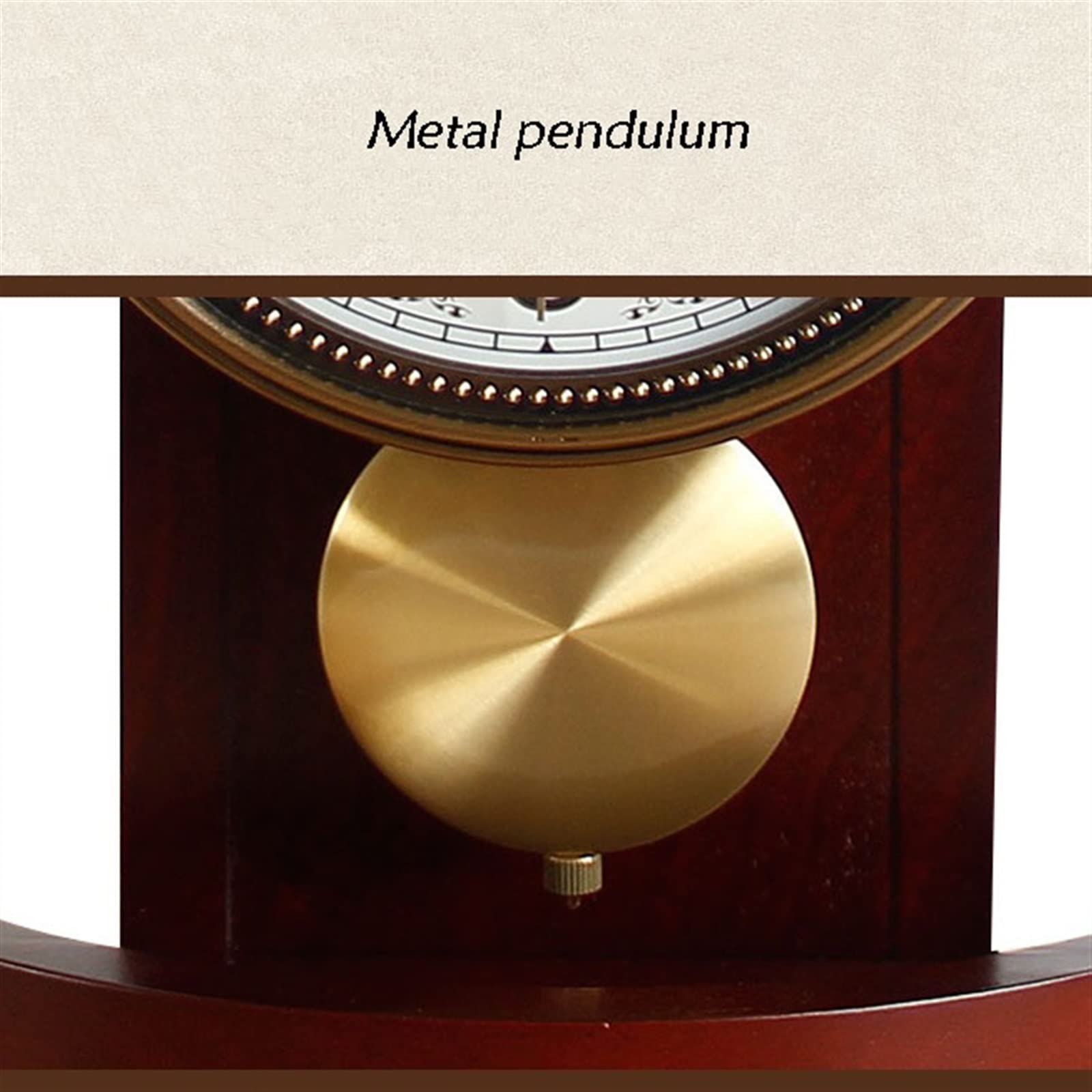 Décorative Horloge de Bureau Classique silencieuse décoration de Bureau rétro Horloge Salon Porche décoration de Bureau pour Bureau Chambre Table