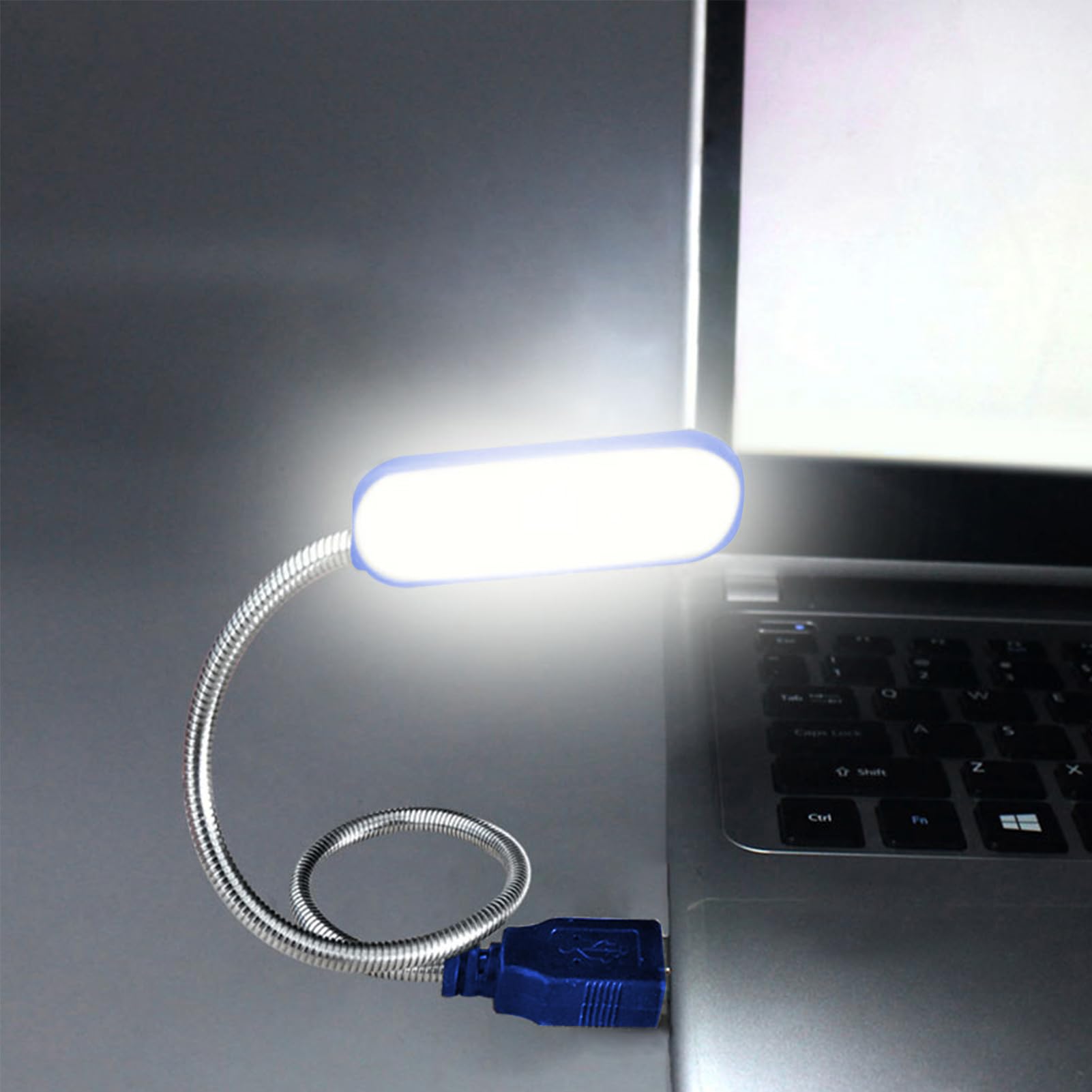 USB Laptop Light - USB Light White Computer Light | Small USB Reading Lamp | Portable USB Keyboard Light | USB Reading Led Task Lamp | USB LED Lamp Light | USB LED Reading Night Lamp