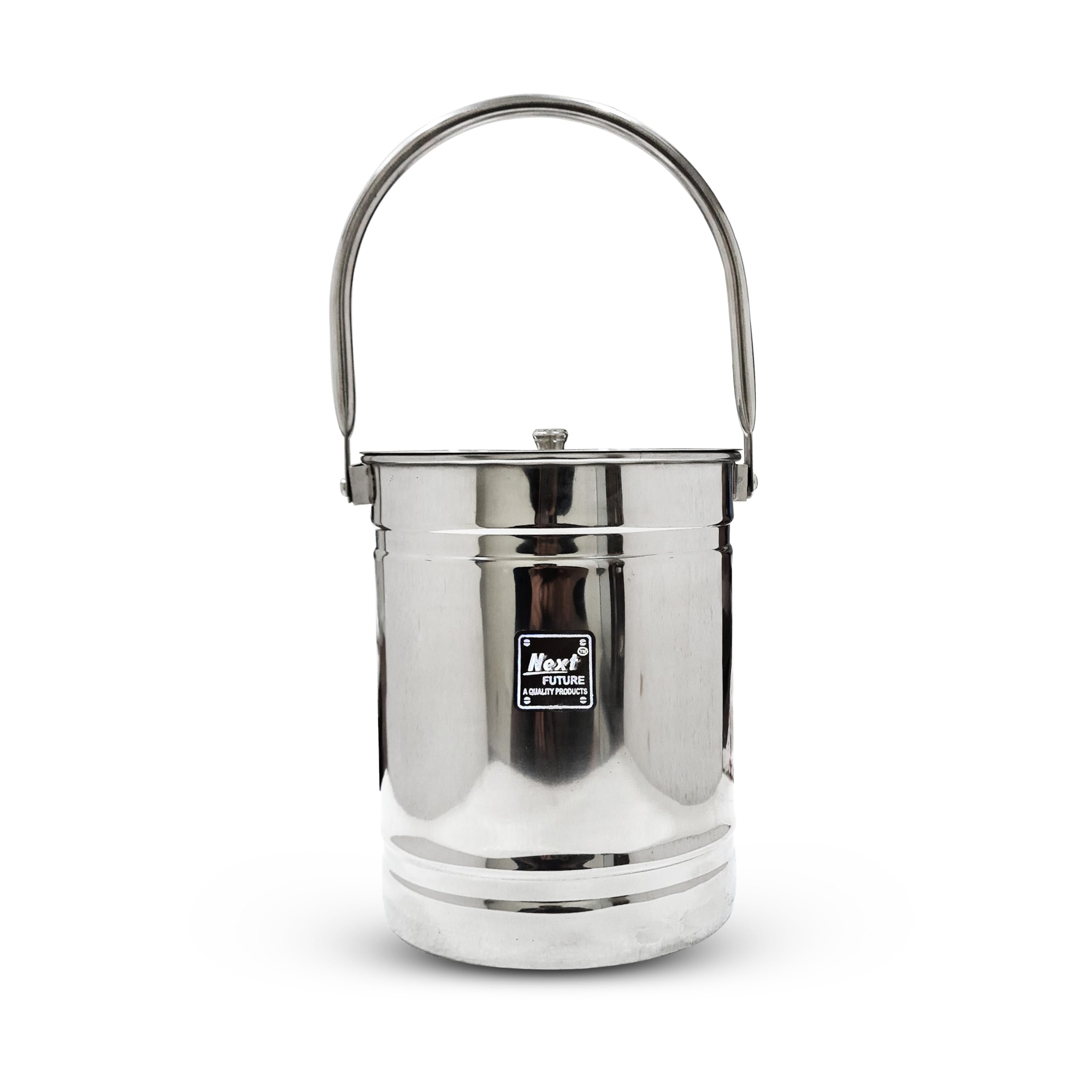 Next Future, 3000ml, Premium Stainless-Steel Milk Can/Milk Container/Milk Pot/Oil Can/Dolchi/Ketali with Handle and Airtight Lid for Home and Kitchen (3 Litre) (B0DFQGM7XY) Amazon Price History, Amazon Price Tracker
