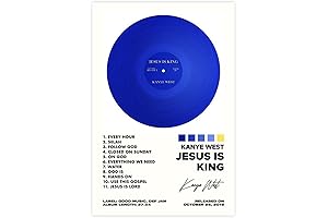 Jesus Is King Poster - Kanye West Limited Edition Canvas Print
