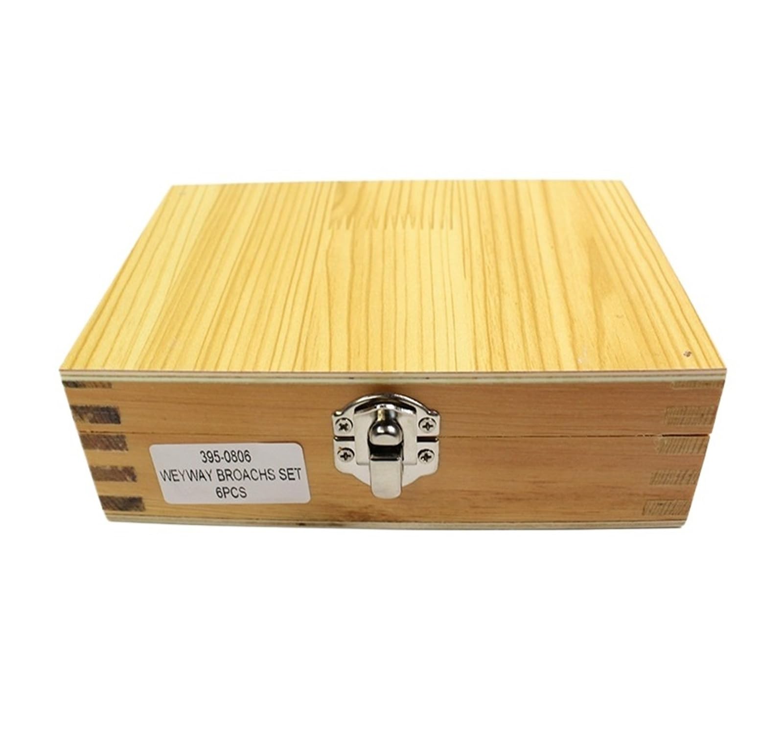 Juego de 6 Brocas de Acero de Alta Velocidad para chaveteros, Herramienta de Corte métrica para máquinas CNC, Ideal para Trabajos de metalurgia y torneado.