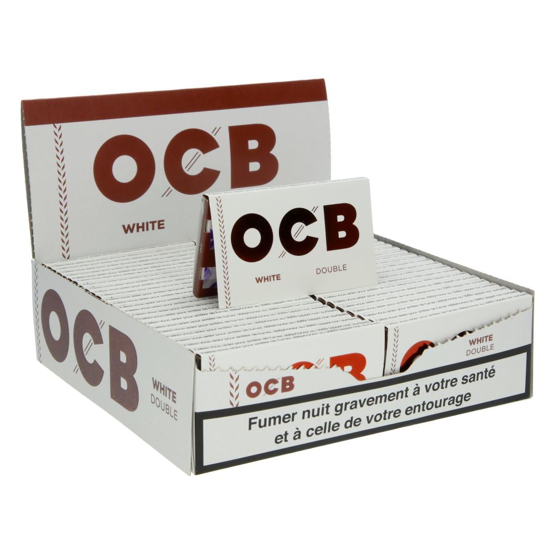 papier à rouler ocb blanc x50