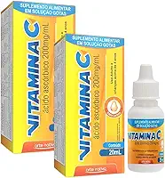 Vitamina C Infantil Em Gotas 2X20ml - Arte