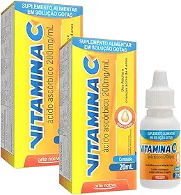 Vitamina C Infantil Em Gotas 2X20ml - Arte