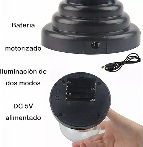 Miniatura 8 de Bola de glamour de 3 pulgadas, lámpara de bola de plasma sensible al tacto, lámpara de bola de glamour, lámpara de bola de atmósfera, lámpara de