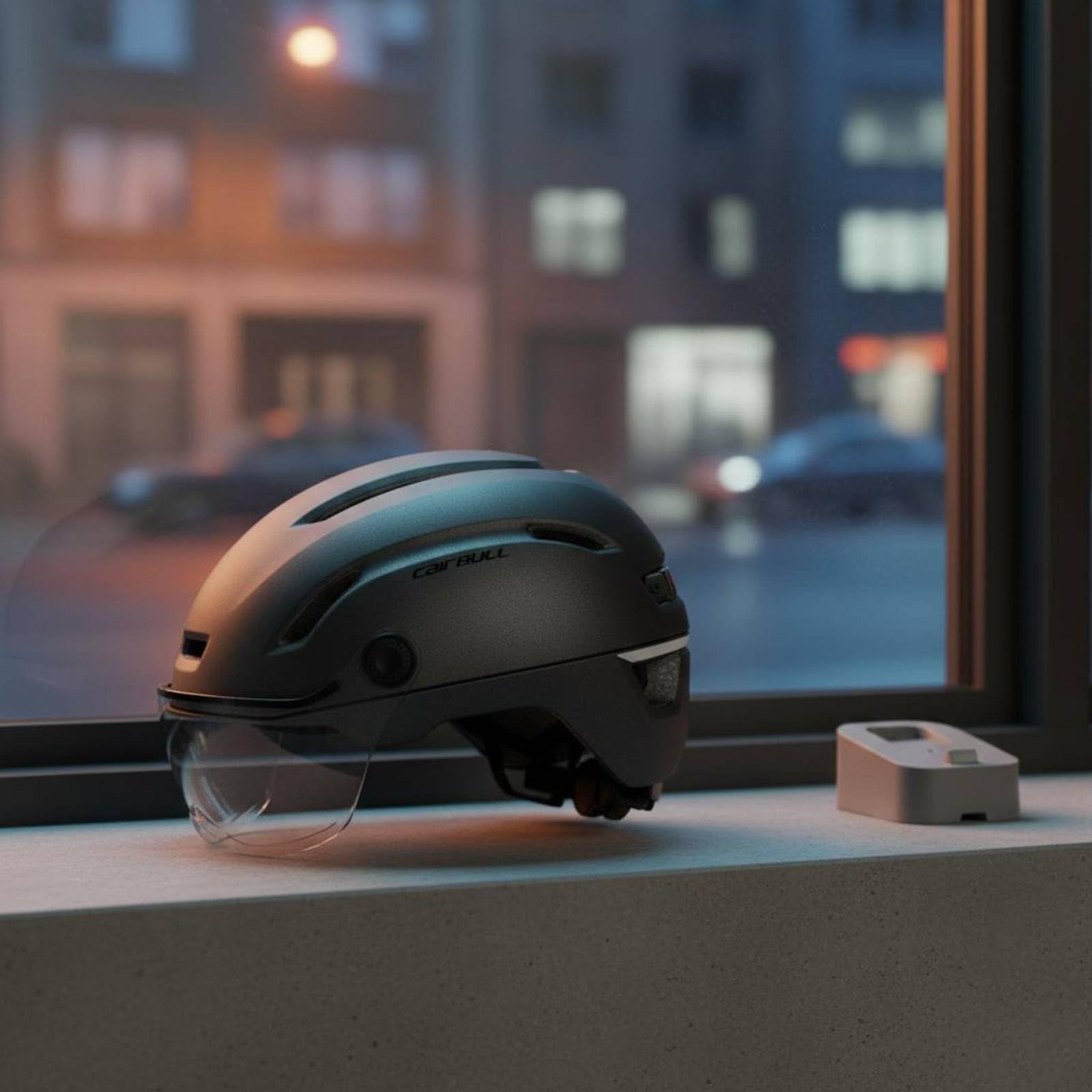 Casco da Ventilato con Porte d'Aria E Comfort PC Certificato Adatto Pendolarismo Commissioni Viaggi Del Fine Settimana, color to 6, M 55-59cm