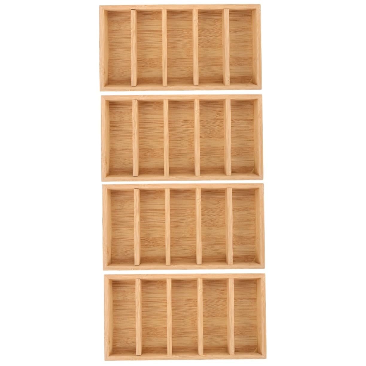SOIMISS 2 Ensembles Plateau De Rangement Pour Lunettes Plateau Organisateur De Lunettes Présentoir À Lunettes Organisateur De Lunettes De Soleil Porte Argenterie Khaki Bois 2 Pièces * 2