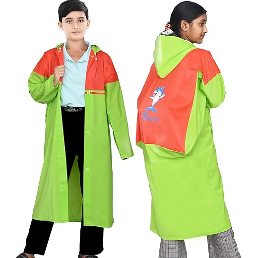 Aqua Raincoat Kids Water Resistant 13-14 Years