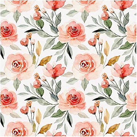 UniGoos Floral Blossom Peel and Stick Wallpaper Cover