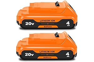 DEWALT 20V MAX Battery 4Ah Compact 2-Pack Replacement for 20V MAX Compact Battery Kit
