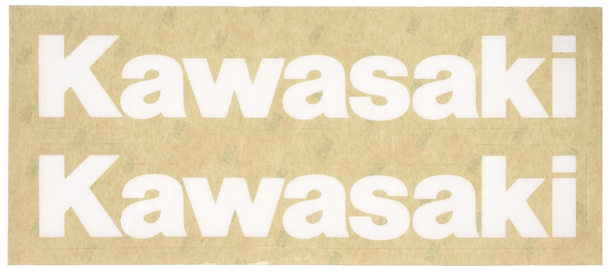 Factory Effex 09-44112 White 'Kawasaki' Swing Arm Sticker