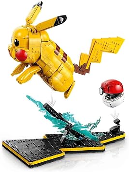 LEGO Pokémon™ Pikachu ve Poké Topu 72152 - Yetişkinler için Duruşu Ayarlanabilir Figür İçeren Video Oyunu Modeli Yapım Seti (2050 Parça)