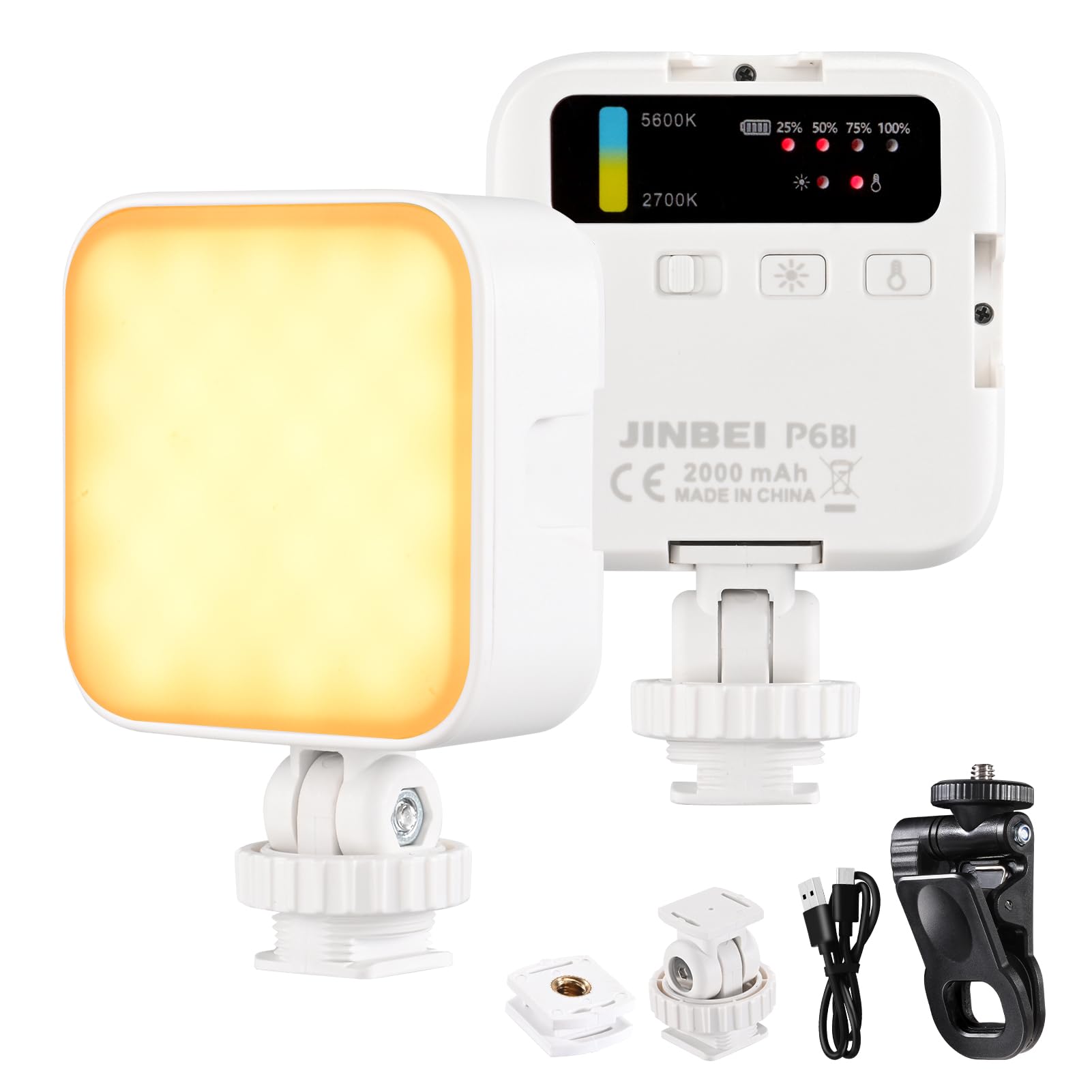 JINBEI P6 Mini Video Light (Bi-Color)