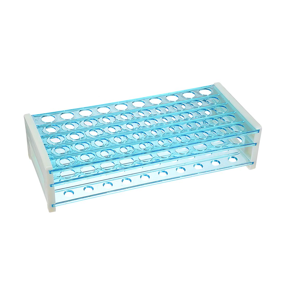 uxcell 16mm Hole Dia Tube Rack Polypropylene 50-Well Blue for 0.5ml, 1.5ml, 1.8ml-image-44
