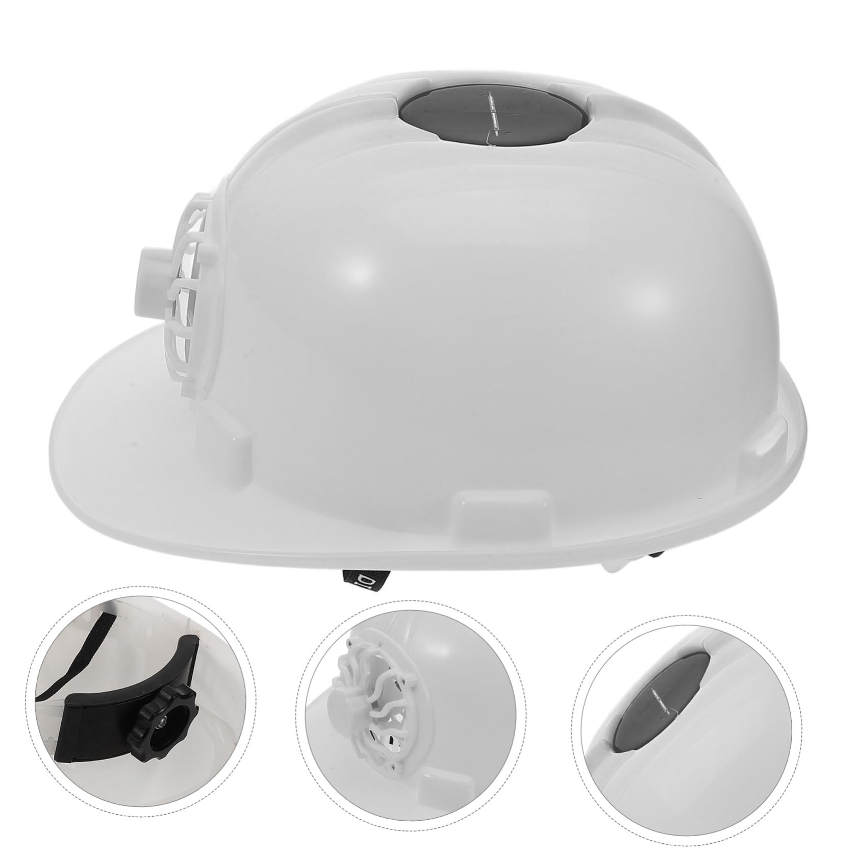 Casco Ventilador Construcción Sombrero Hombres Casco Ventilador Ventilador De Solar Casco con Ventilador Solar Casco con Ventilador Sombrero De Trabajo Casco De