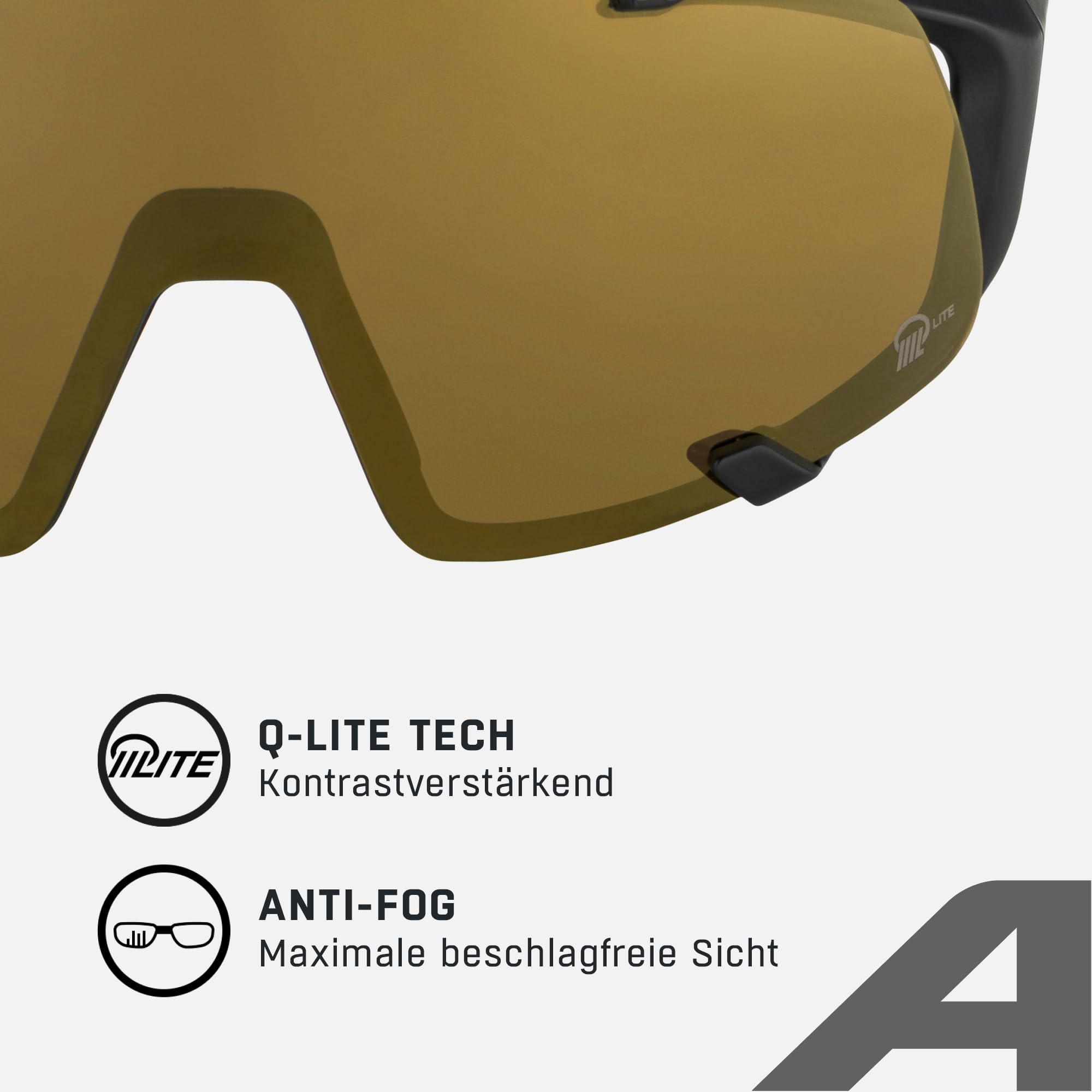 ALPINA Unisex Sport- & Fahrradbrille Sportbrille (1er Pack)