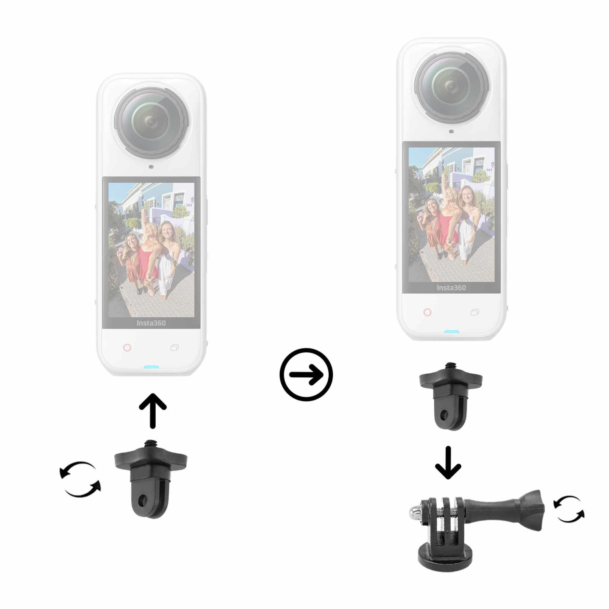 Amazon.com : Insta360 X5 8K 360 Waterproof Action Camera (White