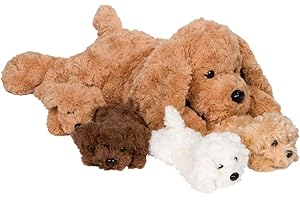 Realistic Teddy Dog: PixieCrush Dog Stuffed Animal Surprise