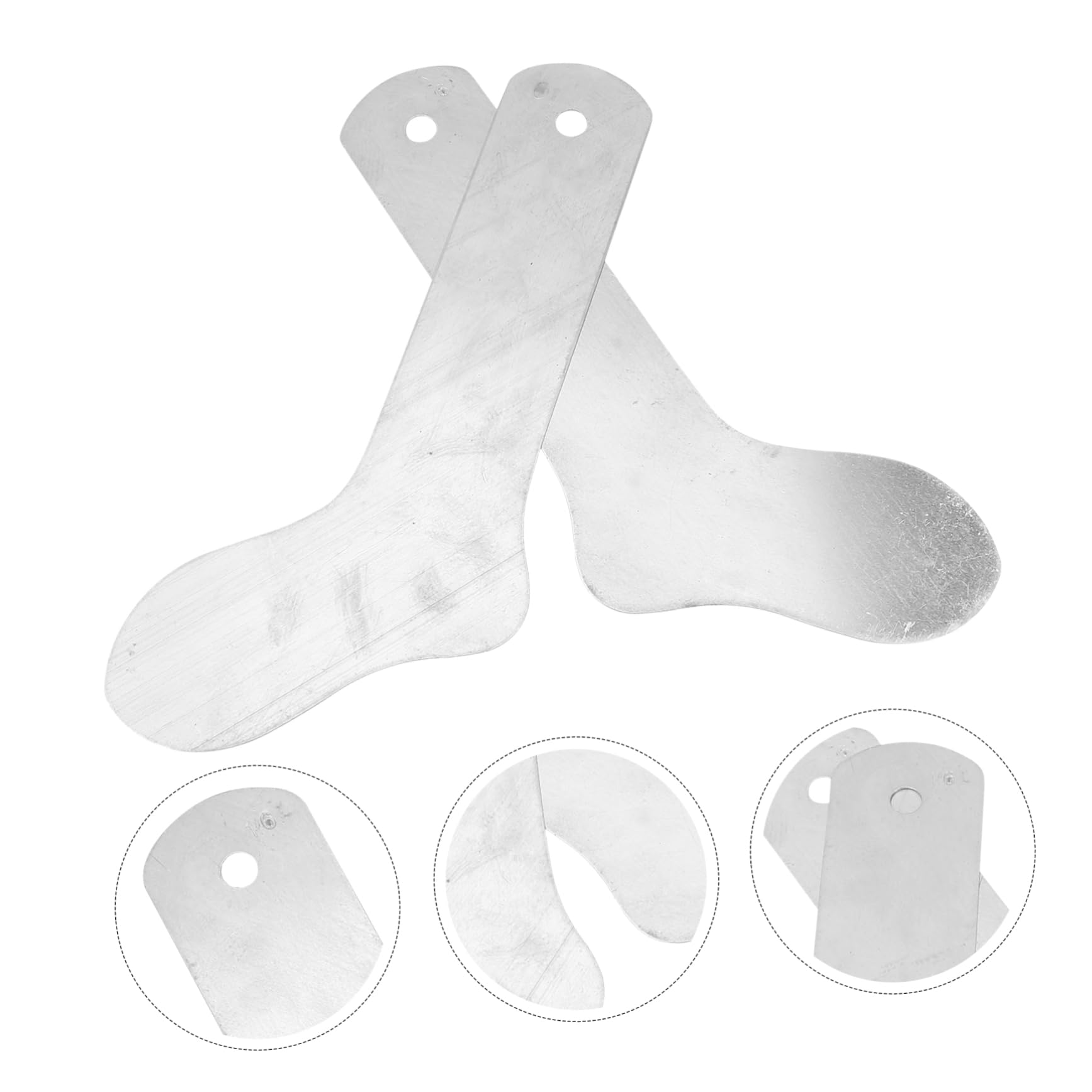 Anneome Sock Shaping Boards 2 Pack Sock Display Holders Aluminum Easy to Use Long-Lasting