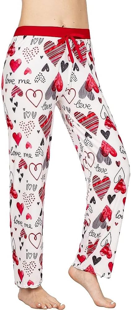 Womens Silky Pajama Lounge Pants