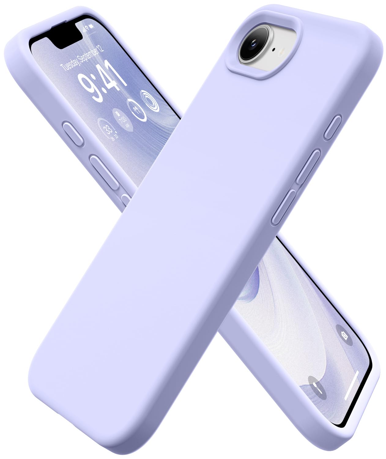 GolbinBox Magnetic for iPhone 17e/16e Case, Silicone Cover, Lilac