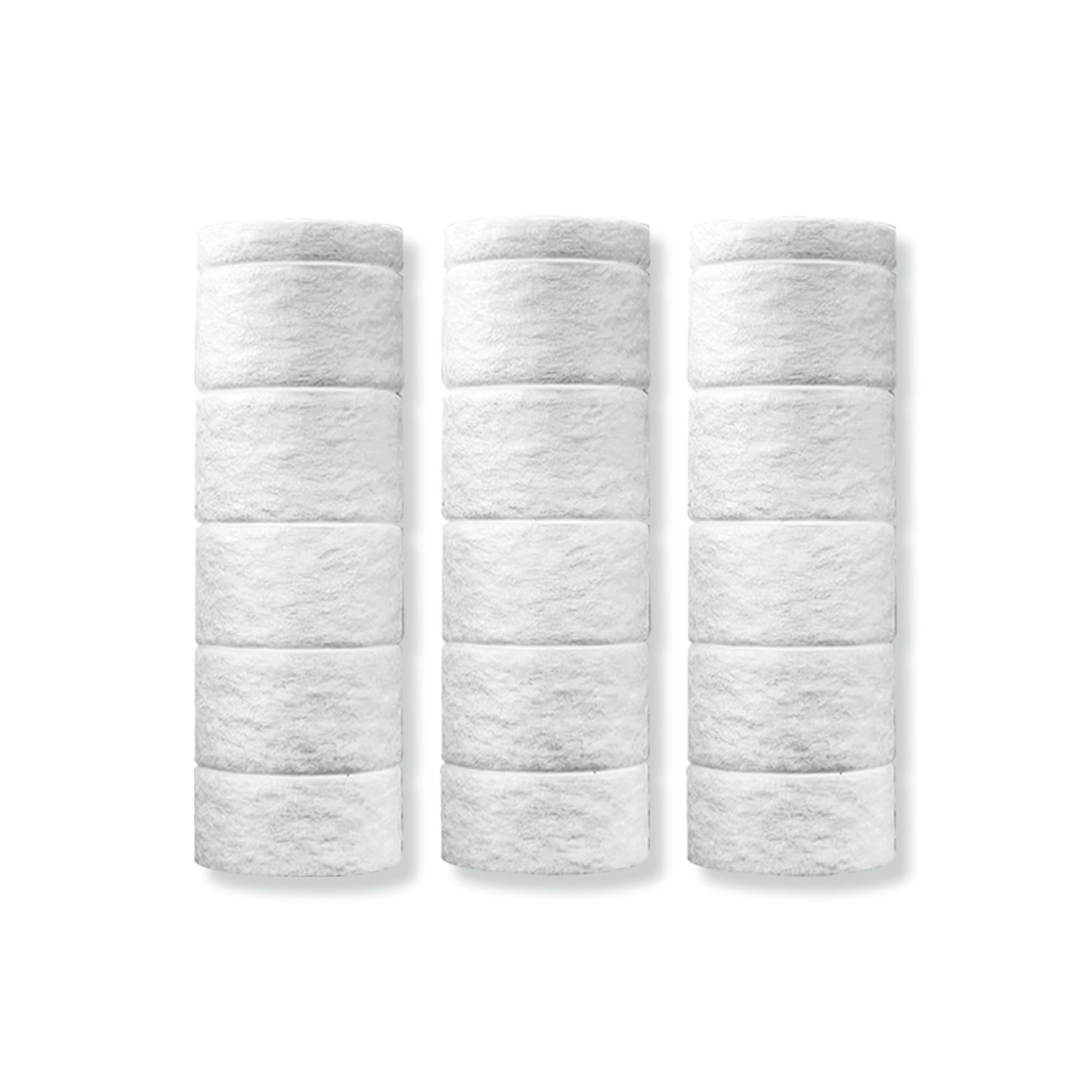 Shower Filter Replacement Cartridge Set for G1/2 Housings, 3 Pack
