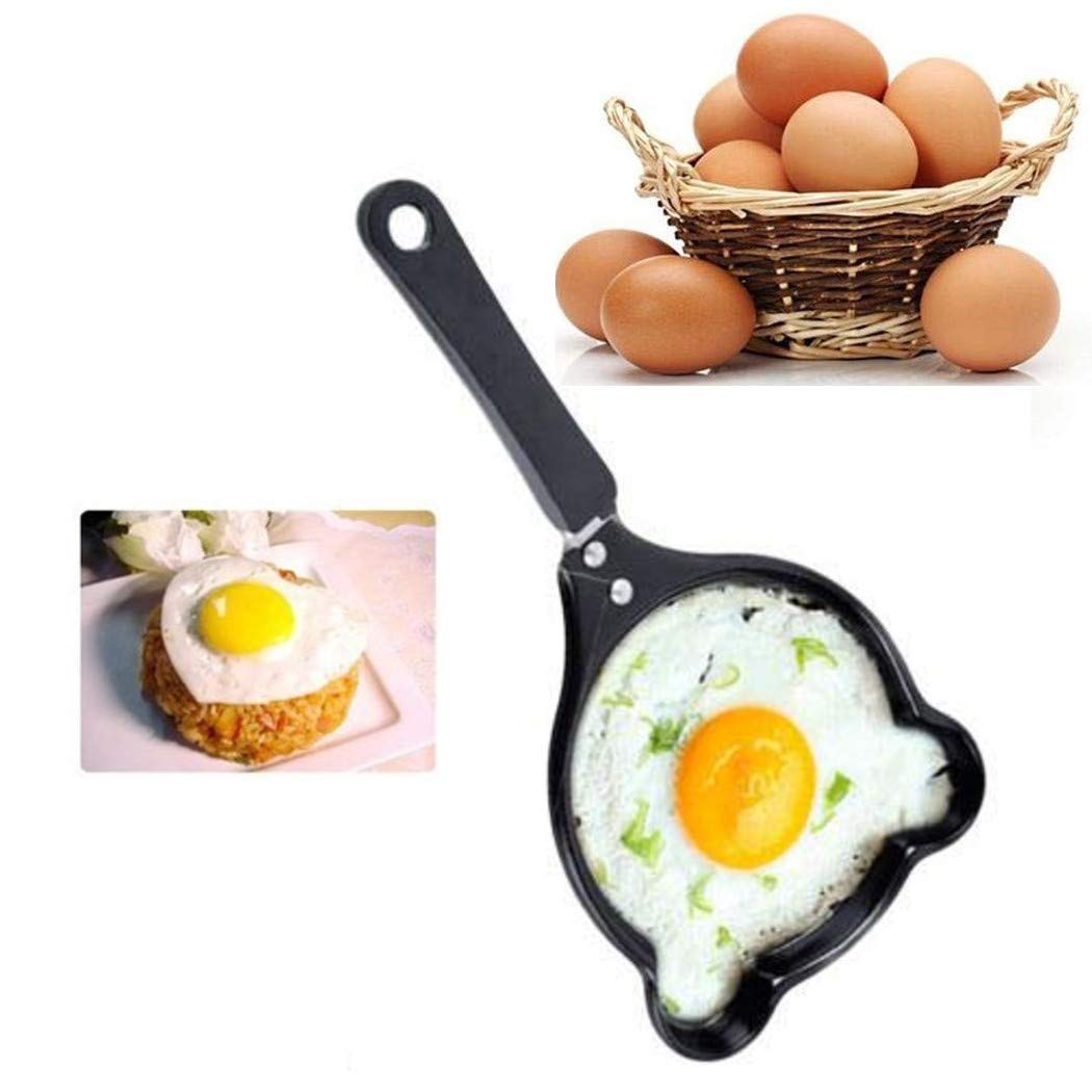 Vroxy Multi Shape Egg Frying Pan Omelette Designer Breakfast Pancake Maker, Multi Design (1 PCs) 4
