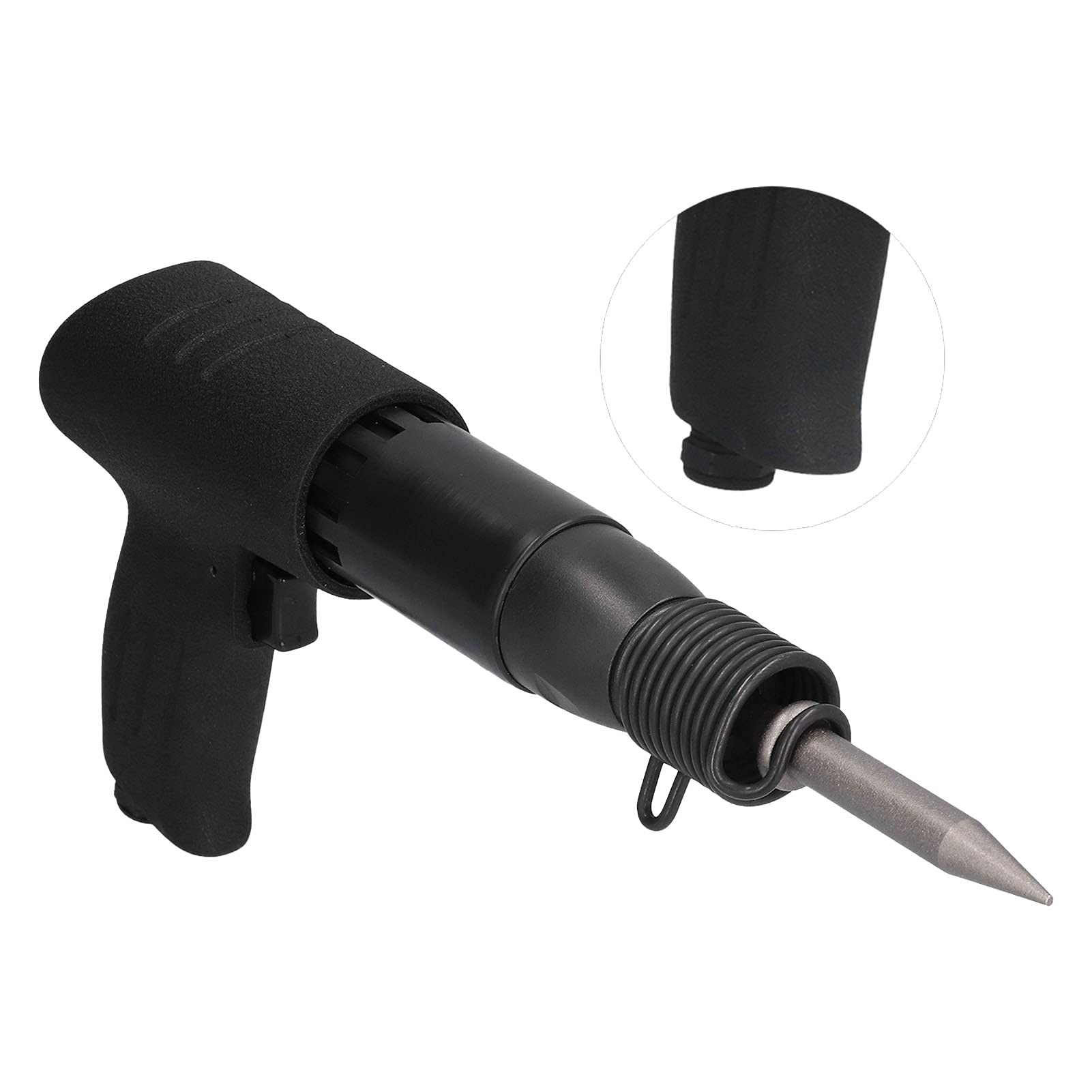 Cocoarm Młotek Pneumatyczny Łopata Dłuto Pneumatyczne ze Stali Stopowej KP 767 2100 uderzeń na minutę Trzpień 10 Mm 6,2 Kg Cm2 Typ Prosty do Kucia w ścianach Ceglanych Naprawy Murarskie i