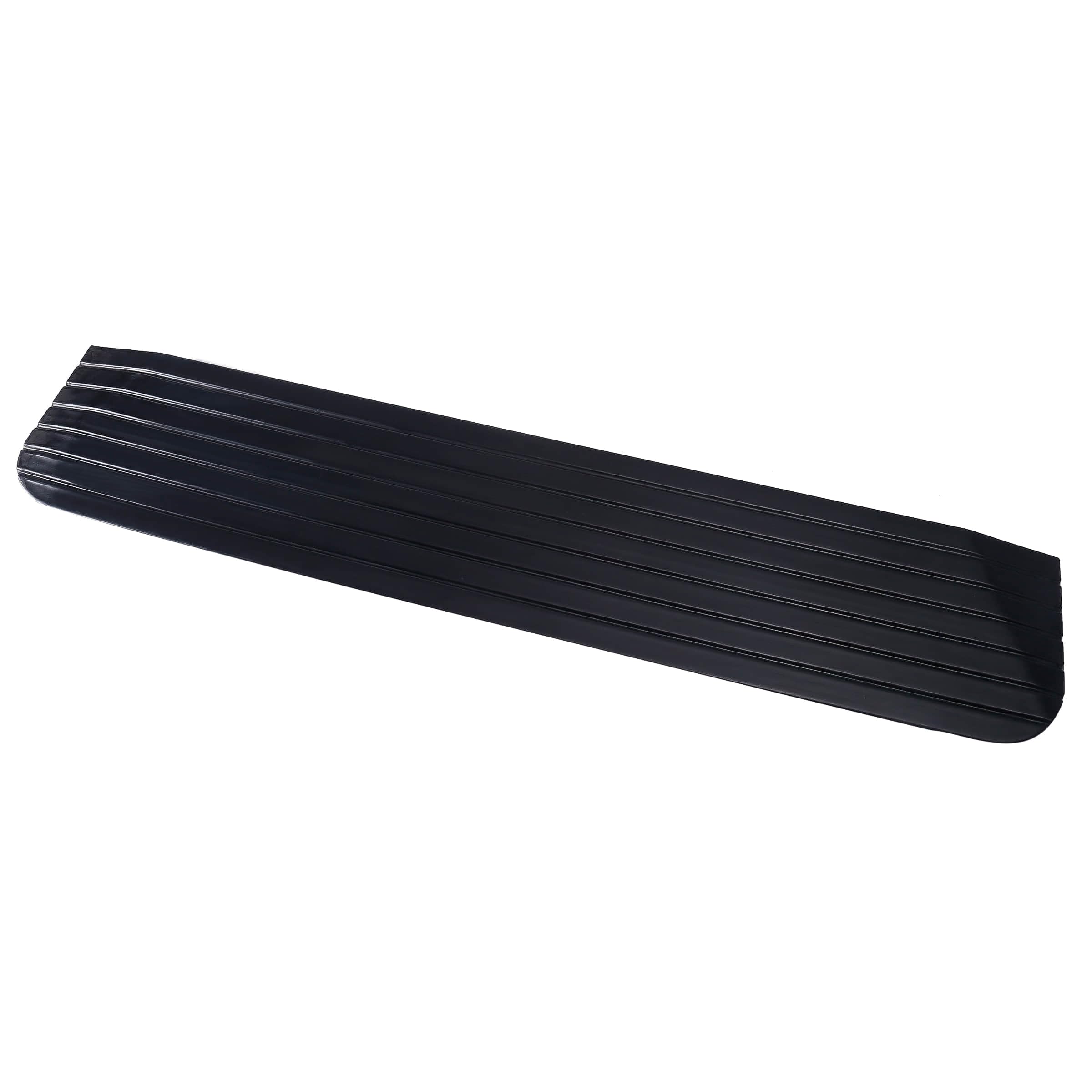 YELACK Threshold Ramps for Doorways Heavy Duty Wheelchair Ramps for Door, 1" Rise Solid Wheelchair Rubber Power Ramps Scooter Ramp Curb Ramp for Entry Indoor/Outdoor, 1 Pack