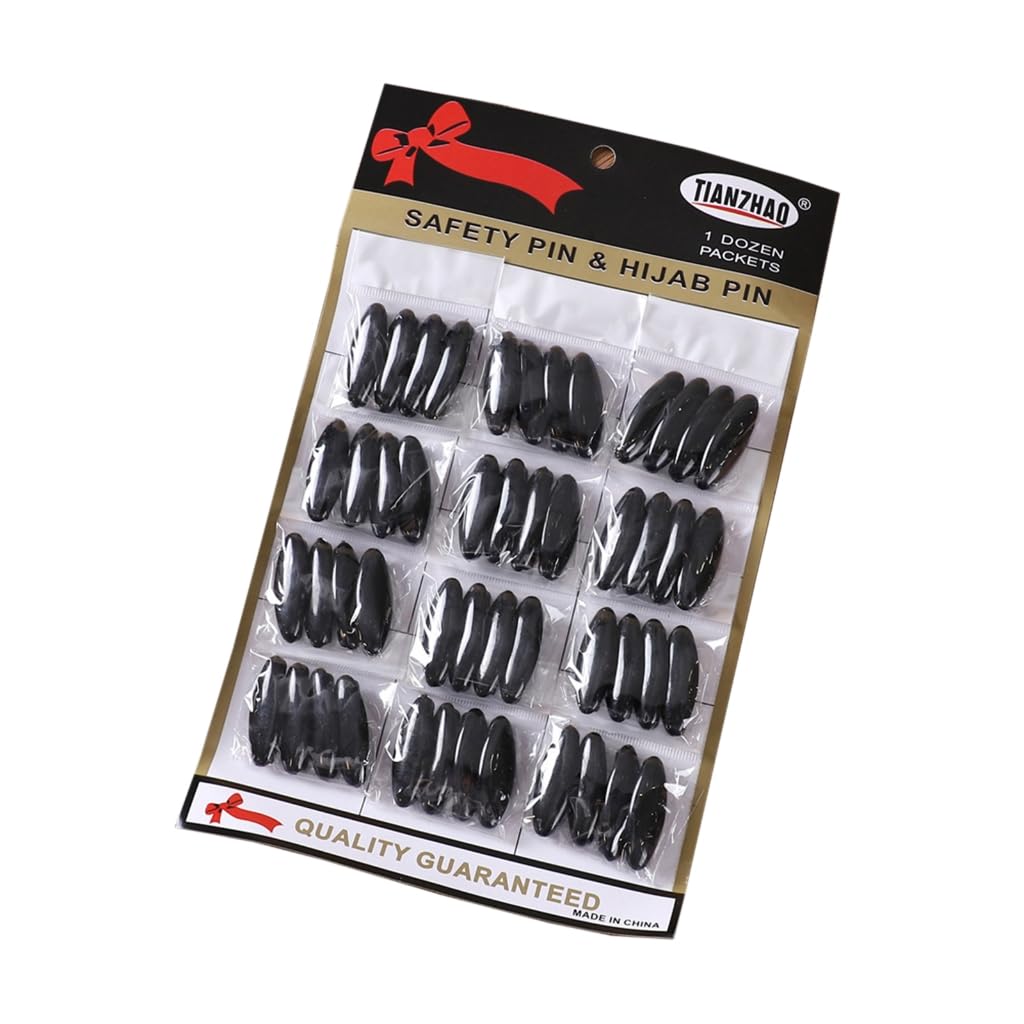 12 Pezzi Accessori Per Hijab Da Donna Musulmana, Fermagli A Forma - Foto 8