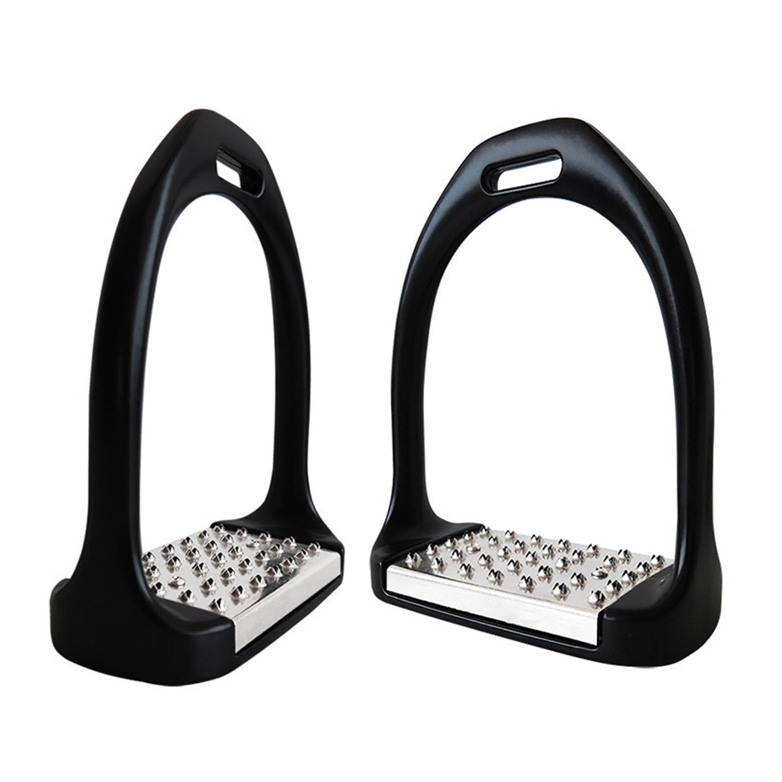 Staffe In Lega Di Alluminio Con Acciaio Inossidabile | Pedali Antiscivolo Portata Elevata Oltre 300 Kg F(Red)