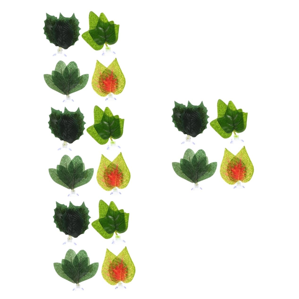 Décors d'aquarium plantes aquatiques YARNOW en plastique pour aménagement de bassin