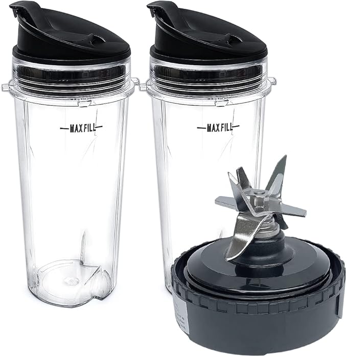 Veterger Replacement Parts 6 Fins Blade Assembly with 2