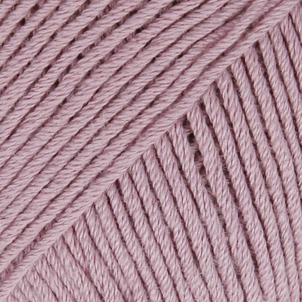 100% Egyptian Cotton Yarn for Knitting and Crocheting, Drops Safran, Sport Weight, 2 - Fine, 5 ply, 1.8 oz 175 Yards (58 Amethyst) — image 1