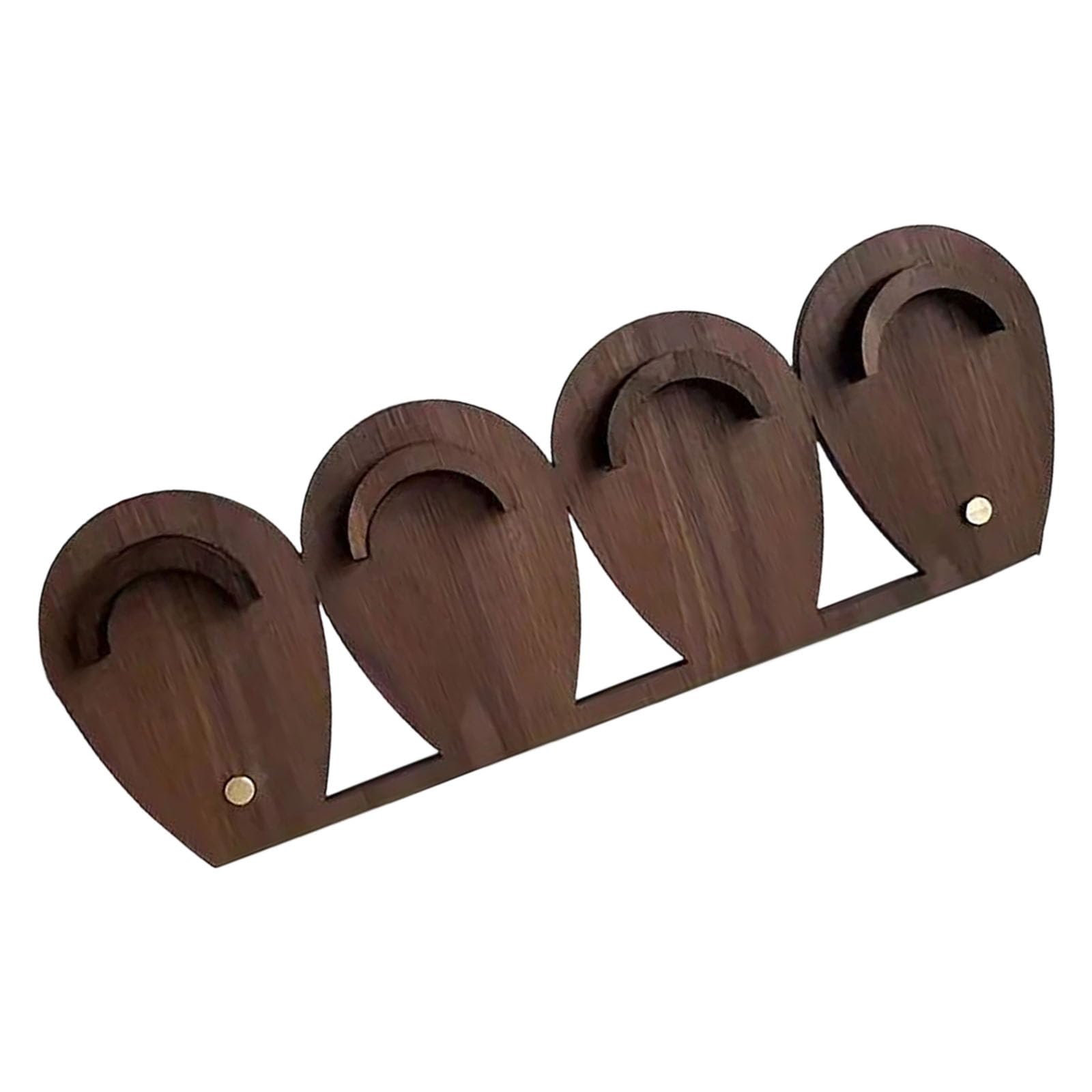 Msioytog Wood Jewelry Organizers Holder Jewelry Storage Rack Storage Case Present for Collectors and Designers Organizers