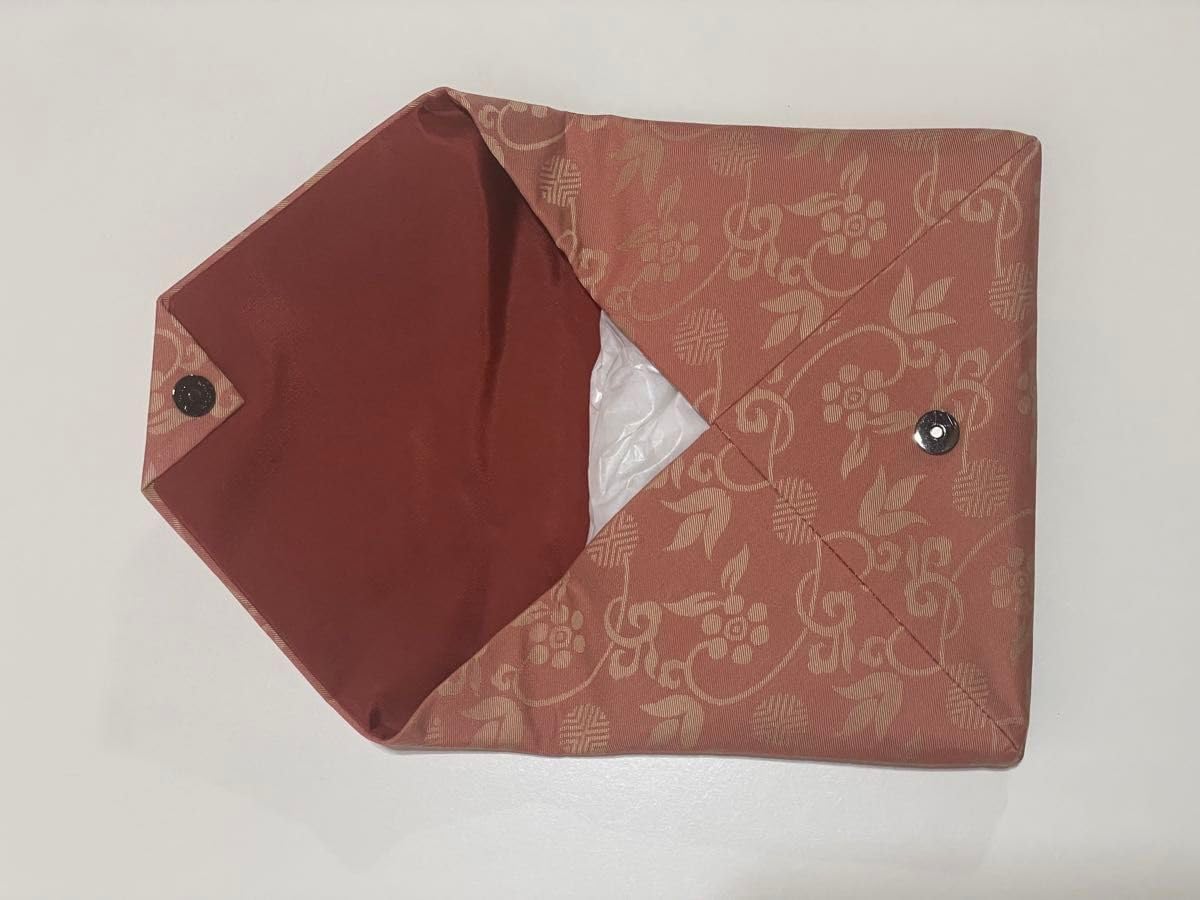 中国古玩『錫六角型ガラス絵入茶壺』底面に刻印有り。高さ18.5cm 中国